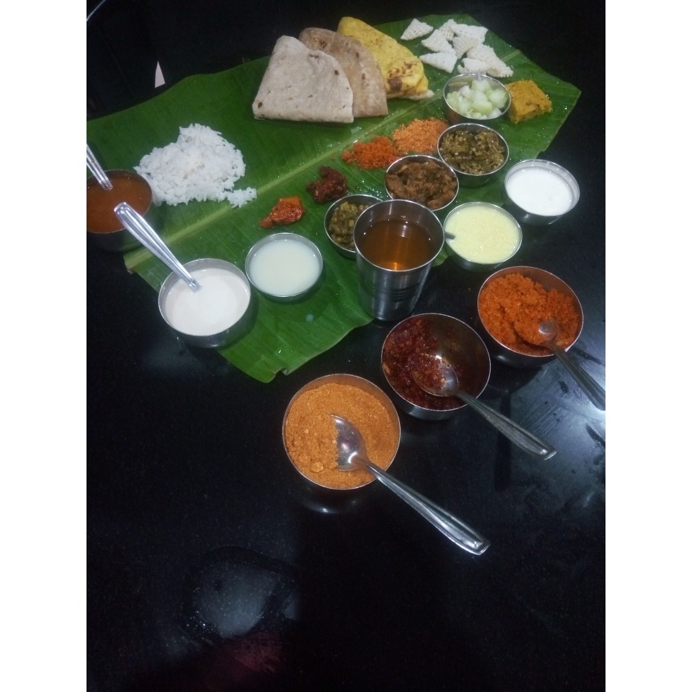 Jawar Roti/Chapati Thali